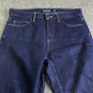 Patagonia Jeans Womens 30 Fits 31x30 Blue High Waist Organic Performance Stretch